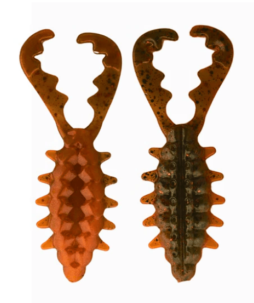 WM Bayou Bio Craw Fruit Ninja multi-color craw bait