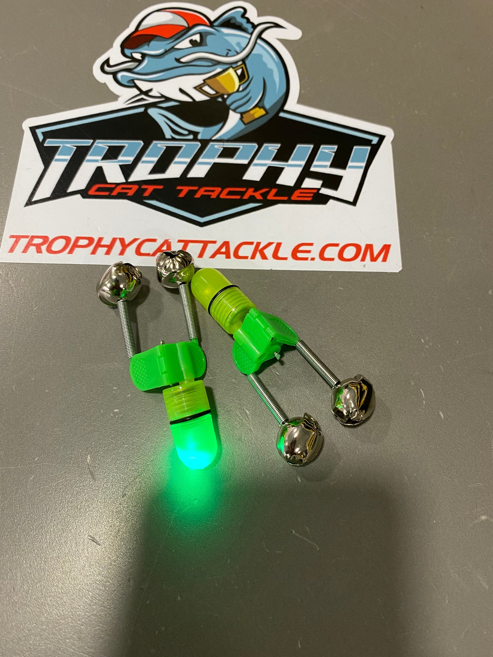 Fishing Accessories Bite Bells W/ LEDs Green Bite Bells W/ LEDs Green