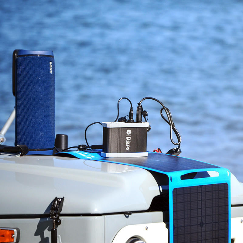 PP-77-AP Power Bank &amp; SUN45 Solar Panel Bundle Kit