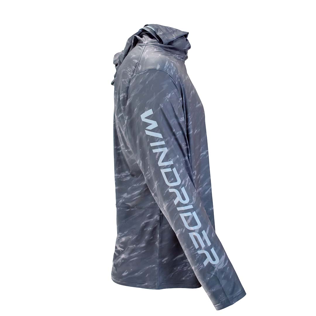 WindRider Atoll Hooded Fishing Shirt with Gaiter – UPF 50+