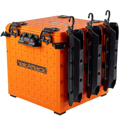 YakAttack BlackPak Pro Kayak Fishing Crate with GridLoc Mounting System