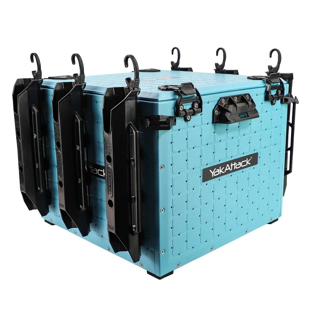 YakAttack BlackPak Pro Kayak Fishing Crate with GridLoc Mounting System