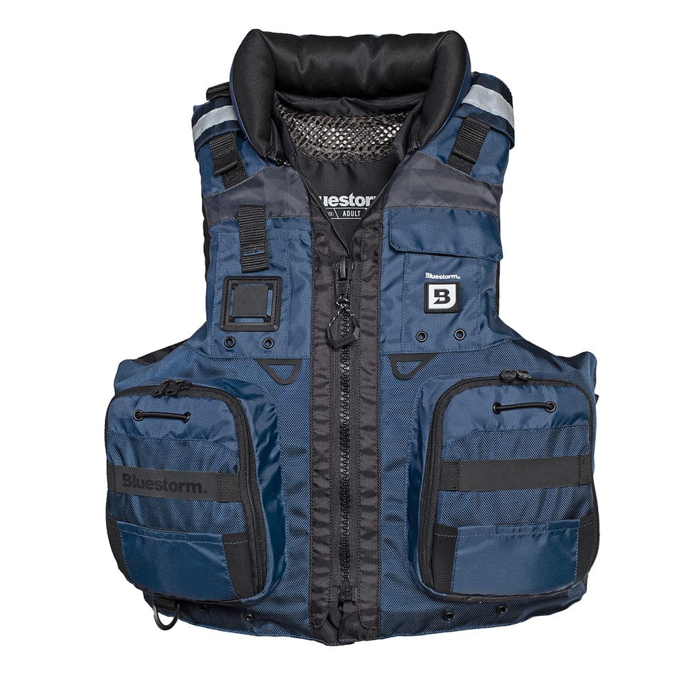 Kayak Accessories Bluestorm Classic Adult Fishing Life Jacket - Deep Blue - S/M Bluestorm Classic Adult Fishing Life Jacket - Deep Blue - S/M