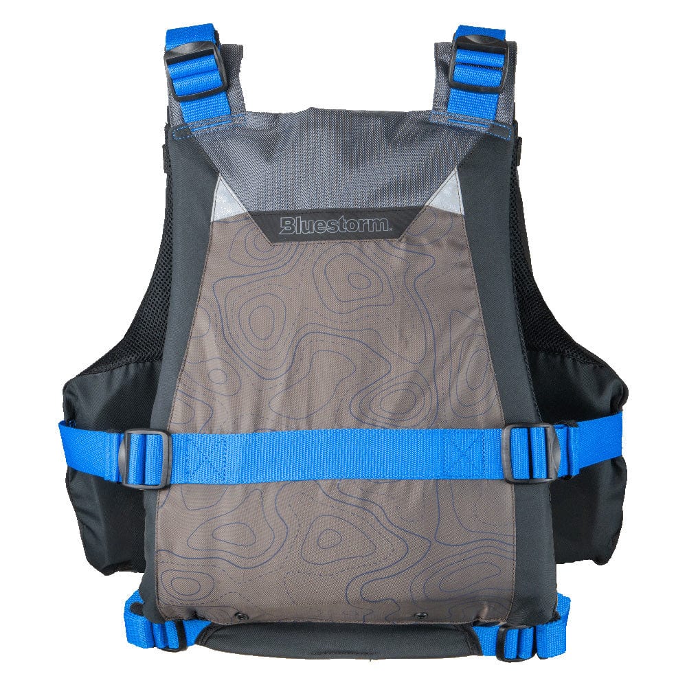 Kayak Accessories Bluestorm Motive Kayak Fishing Vest - Deep Blue - 2XL/3XL