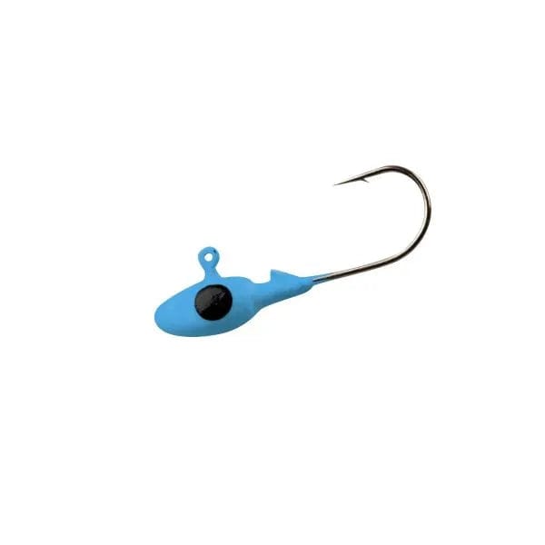 Baits Bobby Garland Mo&#39; Glo Jig Heads Blue Glo / 1/16 oz Bobby Garland Mo&#39; Glo Jig Heads - Pescador Fishing Supply