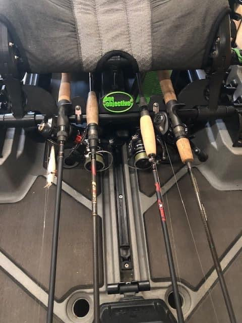 Kayak Accessories Bonafide Under Seat Rod Holder Bonafide Under Seat Rod Holder