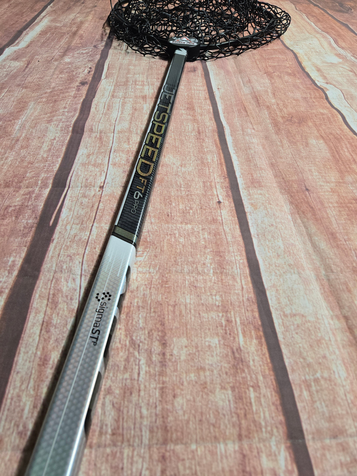 Landing Nets Broken Twig Extra Long Full Strength Landing Net – Detroit Red Wings Player Broken Twig Extra Long Full Strength Landing Net – Detroit Red Wings