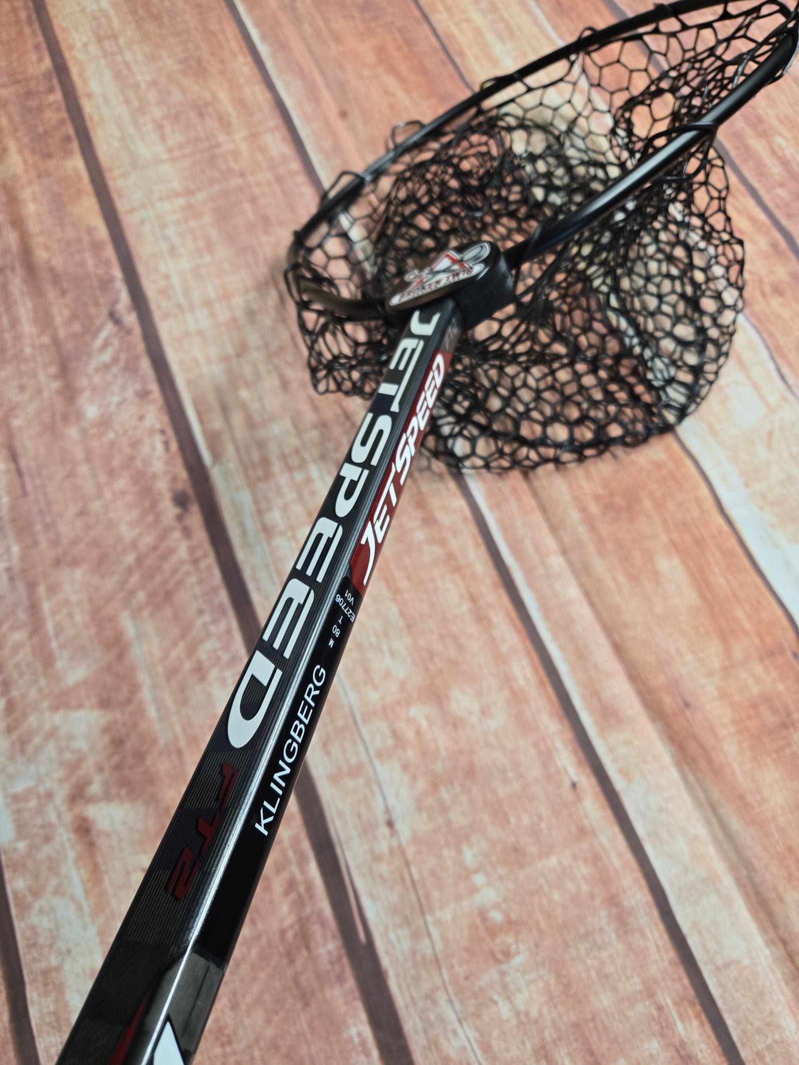 Landing Nets Broken Twig Extra Long Full Strength Landing Net – San Jose Sharks Player Broken Twig Extra Long Full Strength Landing Net – San Jose Sharks