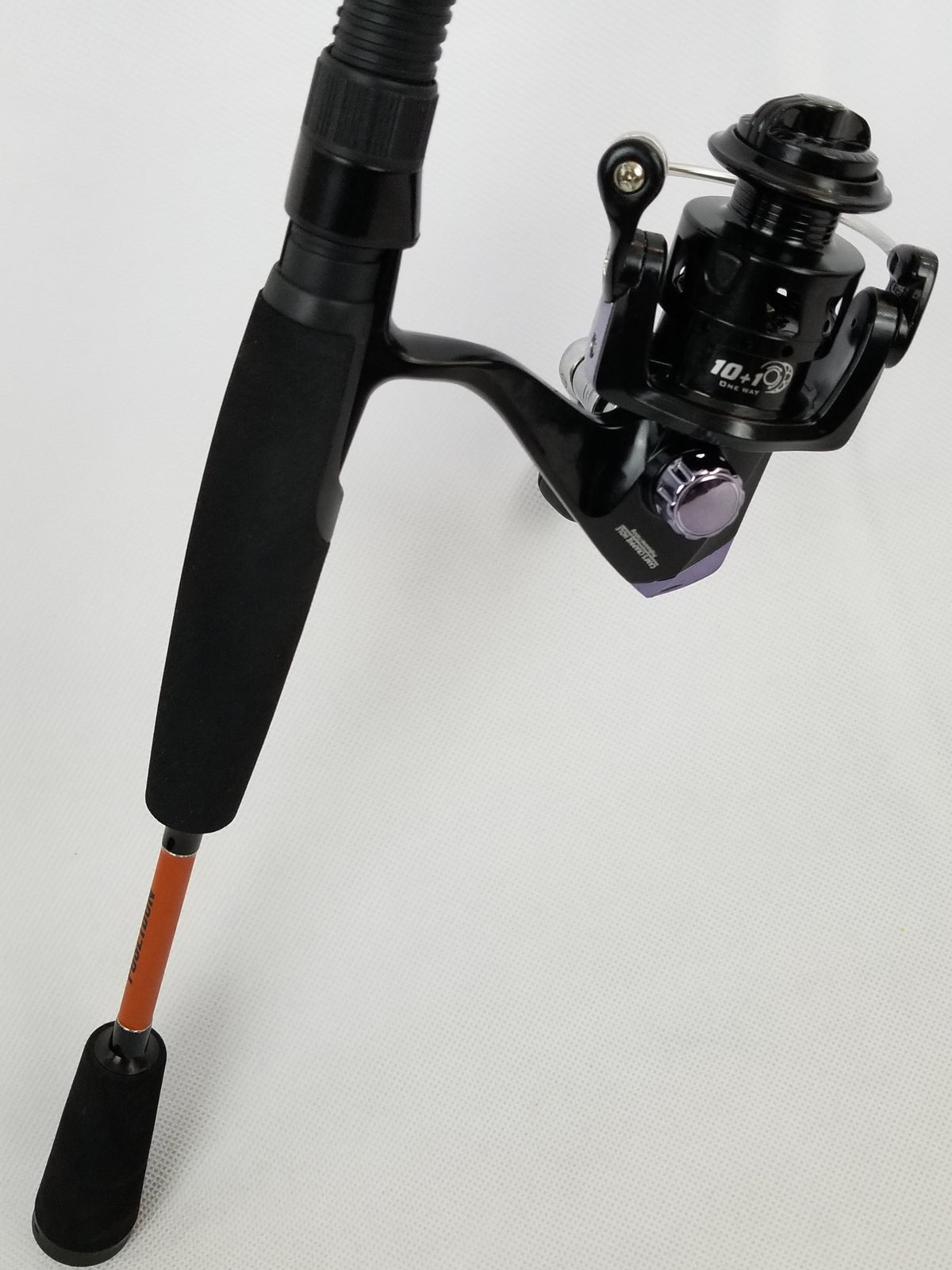 Spinning Combo Cam's Orange Poseidon Titanium Signature Series 6'6" Crappie Combo Crappie Fishing Combo – Titanium Strength, Carbon Precision