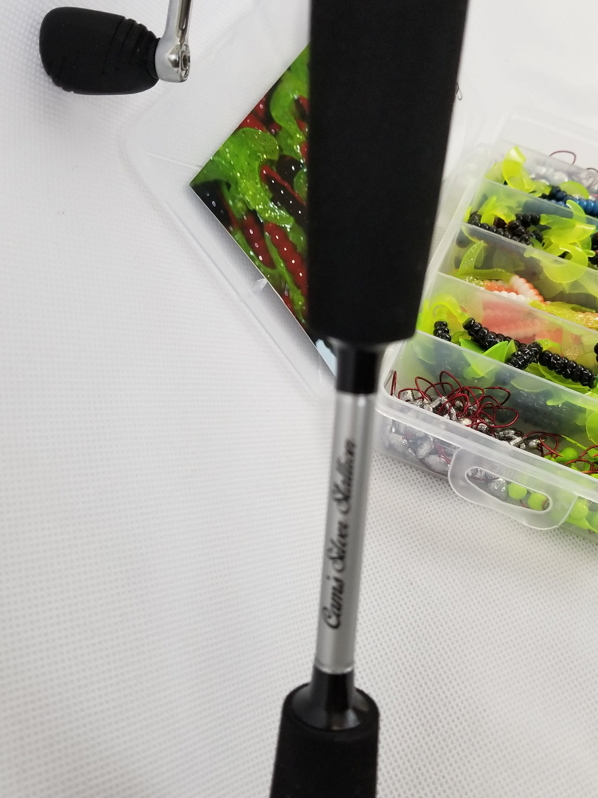 Spinning Combo Cam’s Silver Stallion 6'0" Crappie Combo – Rod, Reel & Tackle Kit Crappie Fishing Combo 6'0" Rod, Reel & Tackle Kit – Cam’s Silver Stallion