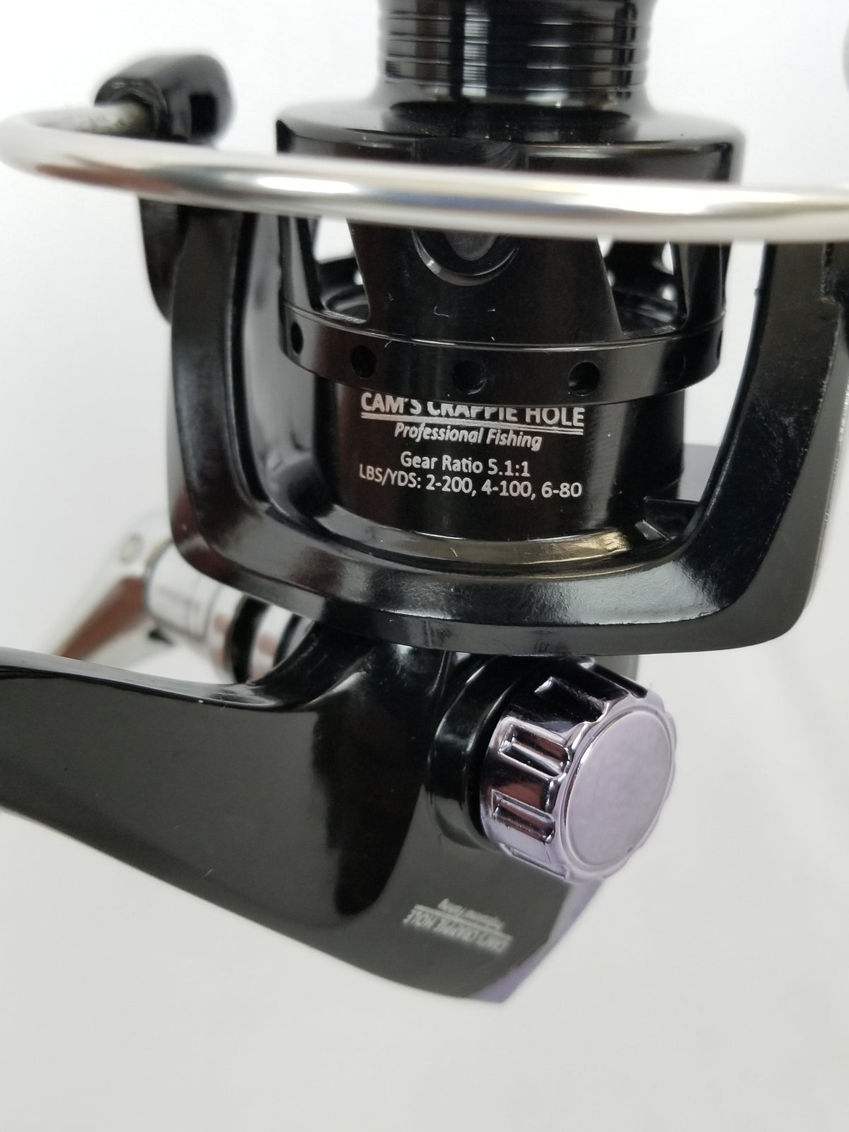 Spinning Combo Cam's Thunder Blue Titanium Signature Series 6'6" Crappie Combo Crappie Fishing Combo – Titanium Power, Carbon Precision