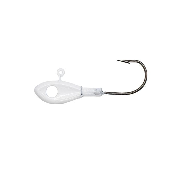 Baits Crappie Magnet Eye Hole Minnow Head 5 Pack White / 1/16 oz. Crappie Magnet Eye Hole Minnow Head | Pescador Fishing Supply