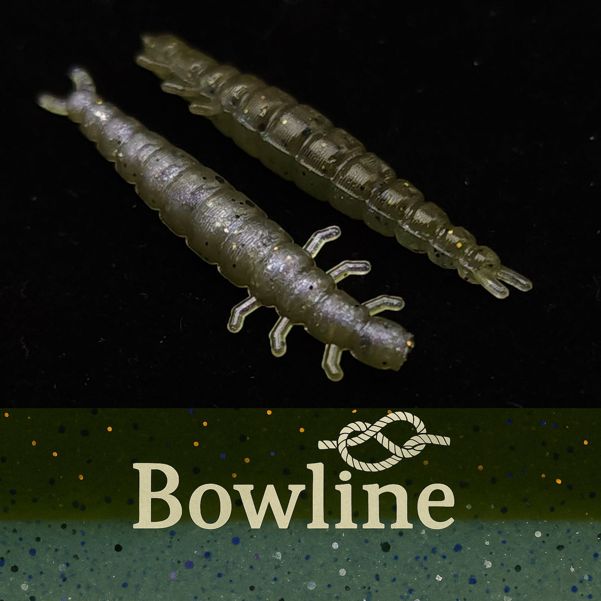 Soft Plastic Creek Life 1.3&quot; Stream Weaver Caddis Fly Larvae – 6 Pack Bowline (8 Pack) Creek Life Stream Weaver Caddis Fly Larvae 1.3&quot; – Pescador Fishing Supply