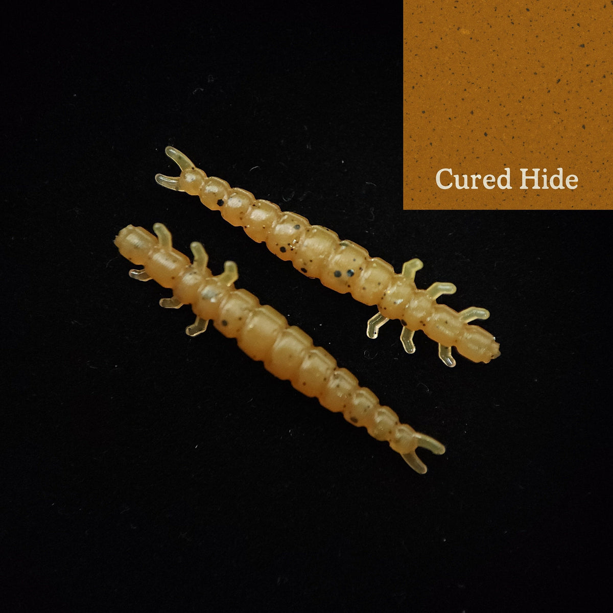 Soft Plastic Creek Life 1.3&quot; Stream Weaver Caddis Fly Larvae – 6 Pack Cured Hide (8 Pack) Creek Life Stream Weaver Caddis Fly Larvae 1.3&quot; – Pescador Fishing Supply