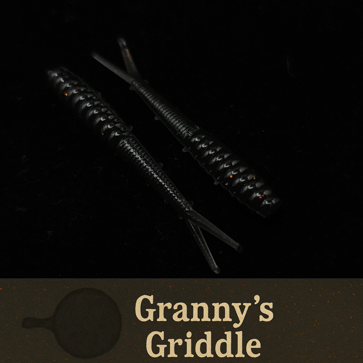 Soft Plastic Creek Life 1.4&quot; Micro Fluke &quot;The Ditch Stick&quot; - Jar of 20 Granny&#39;s Griddle (20 Pack) Creek Life Ditch Stick 1.4&quot; Micro Fluke – Pescador Fishing Supply