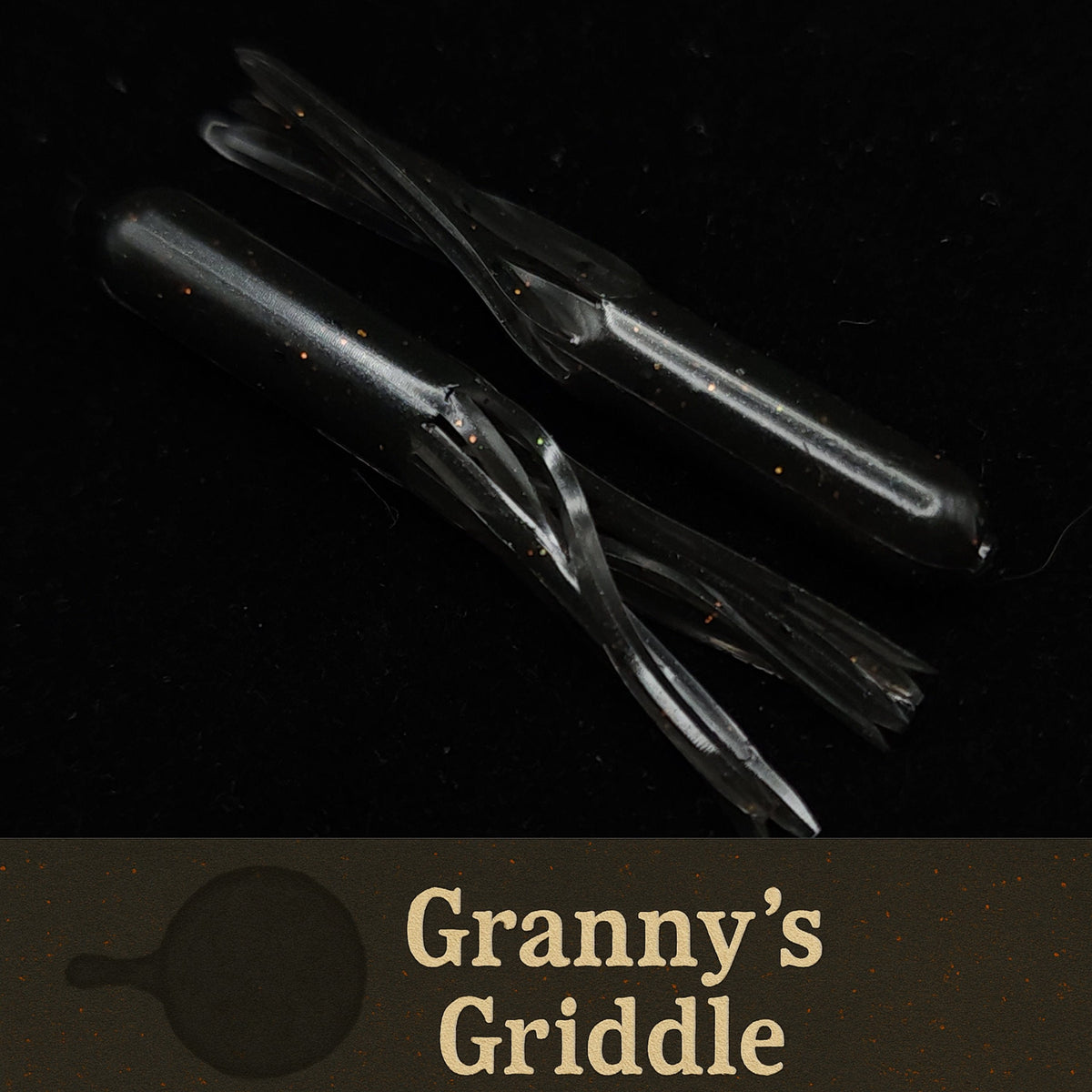 Soft Plastic Creek Life 1.8&quot; Micro Hollow Tube &quot;Whisker-Doodle Dangleworm&quot; Granny&#39;s Griddle (8 Pack) Creek Life Whisker-Doodle Dangleworm 1.8&quot; Tube – Pescador Supply