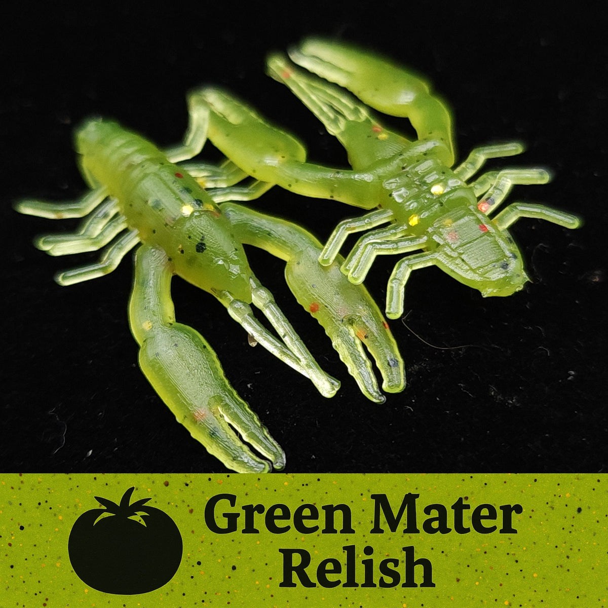 Soft Plastic Creek Life 1&quot; Micro Crayfish Creek Crawler – 20 Pack Green Mater Relish (20 Pack) Creek Life 1&quot; Micro Crayfish Creek Crawler – Pescador Fishing Supply