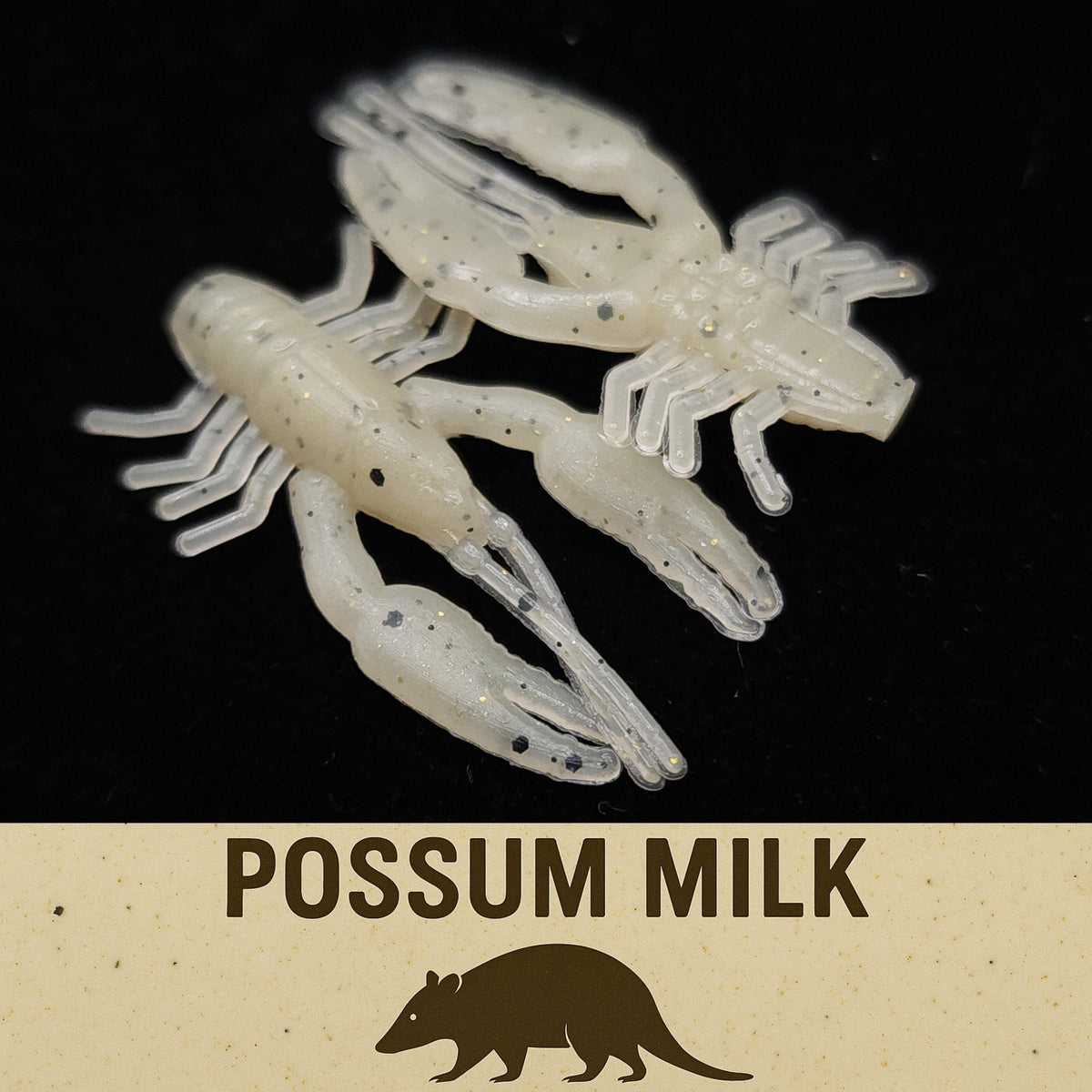 Soft Plastic Creek Life 1&quot; Micro Crayfish Creek Crawler – 20 Pack Possum Mlk (20 Pack) Creek Life 1&quot; Micro Crayfish Creek Crawler – Pescador Fishing Supply