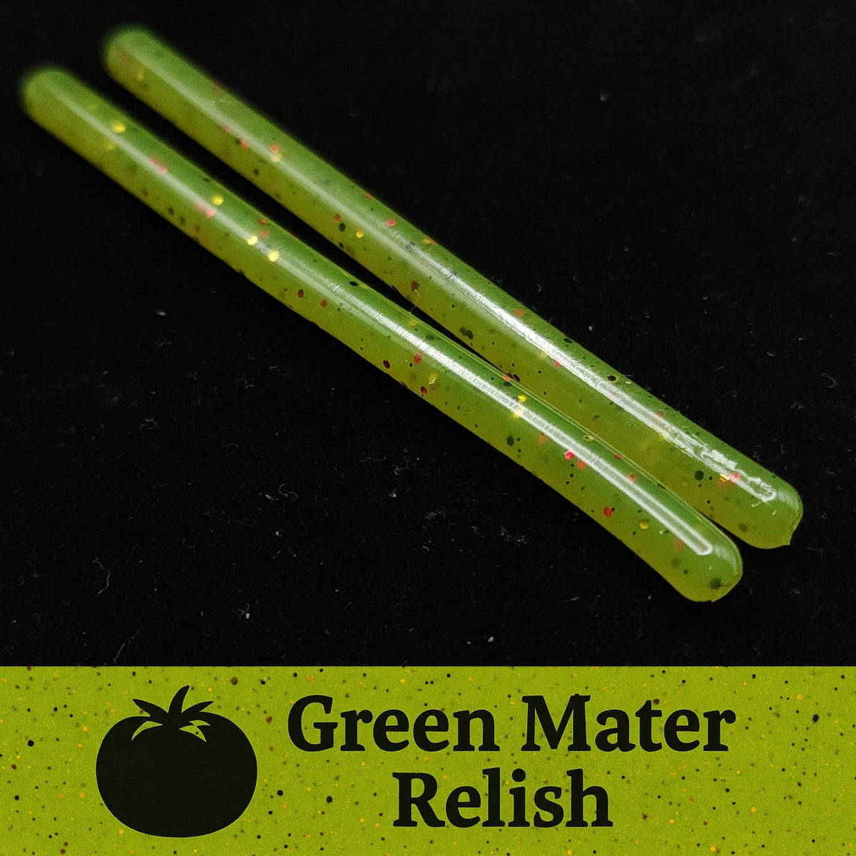 Soft Plastic Creek Life 2.9&quot; Trout Worm Appalachian Trout Tamer – 8 Pack Green Mater Relish (8 Pack) Creek Life Appalachian Trout Tamer 2.9&quot; Worm – Pescador Fishing Supply