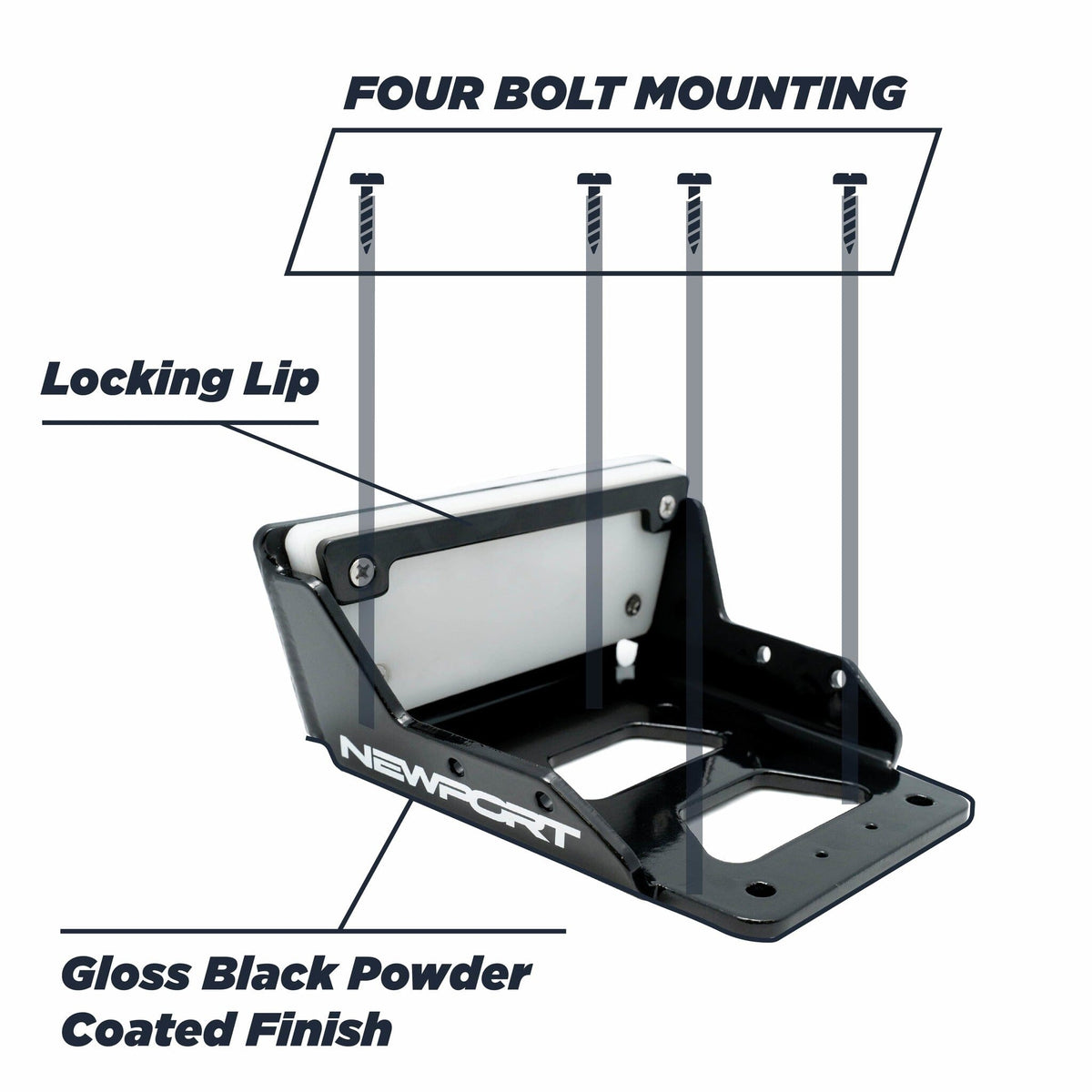 Newport Transom Motor Mount for Kayaks
