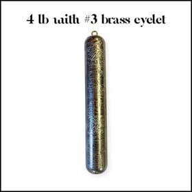 Fishing Deep Sea Fishing Weights - 1-12 lb Lead Deep Drop Sinkers 4 lb. Deep Sea Fishing Weights - 1-12 lb Lead Deep Drop Sinkers