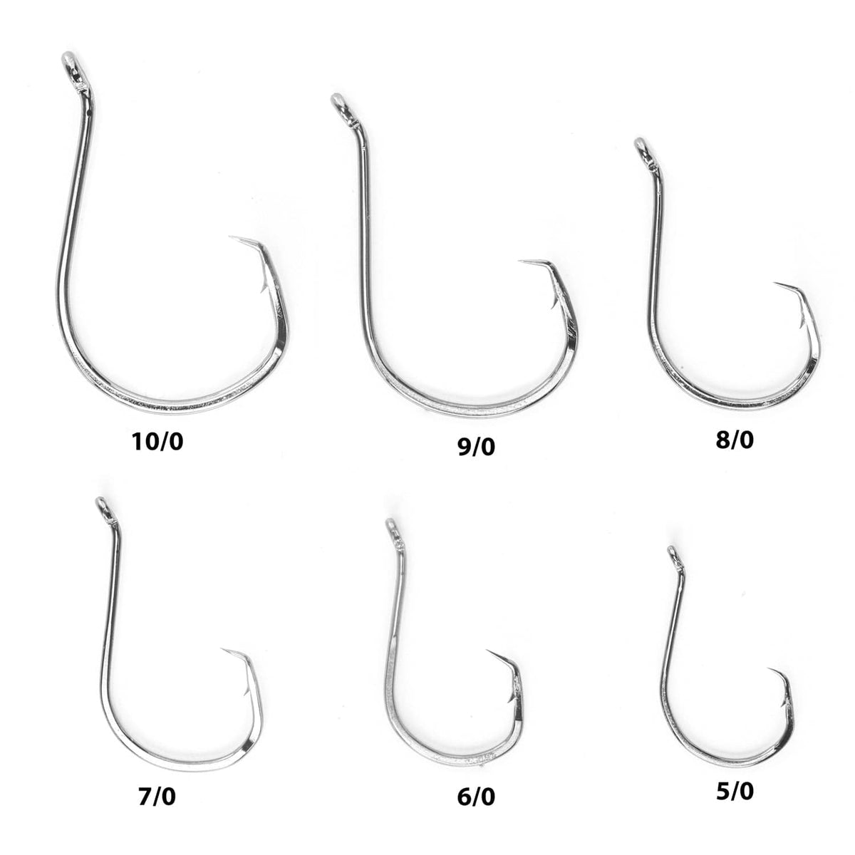 Catfish Hooks Double Offset Circle Hooks 5/0 Double Offset Circle Hooks 5/0