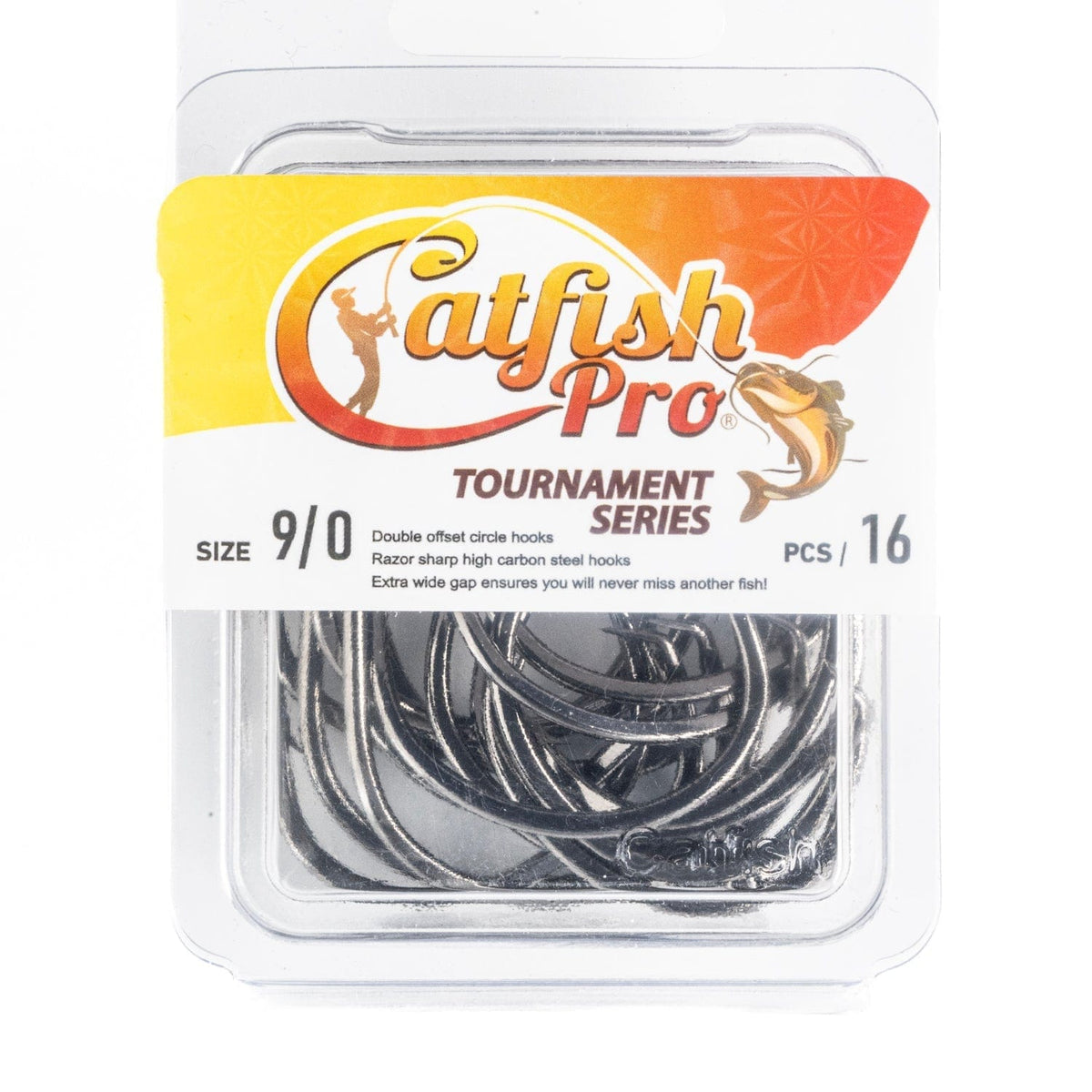 Catfish Hooks Double Offset Circle Hooks 9/0 16 Pack Double Offset Circle Hooks 9/0