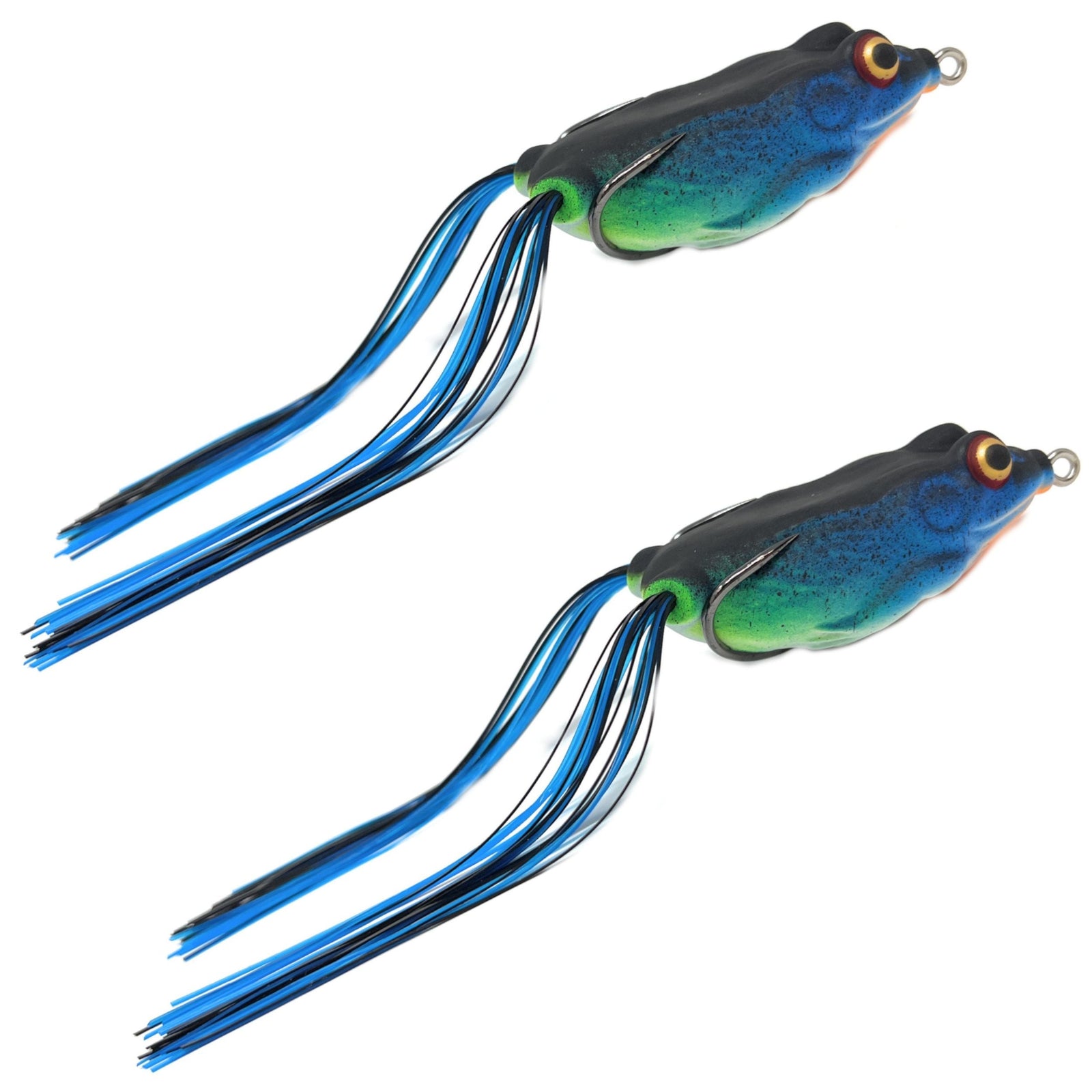 Reaction Tackle 2.5 inch hollow body frogs two pack