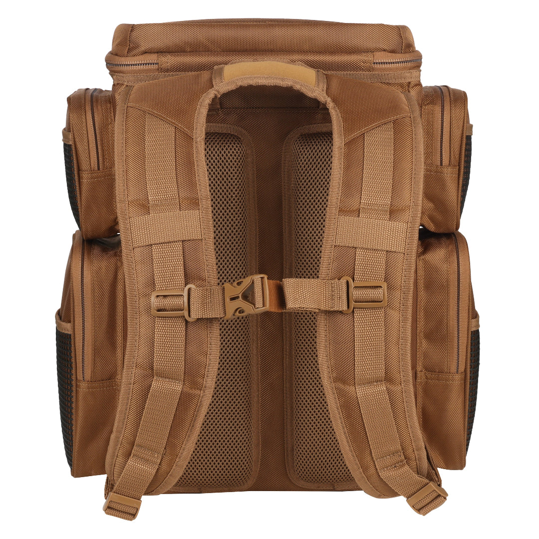 Evolution Outdoor fishing backpack with open-access tackle storage