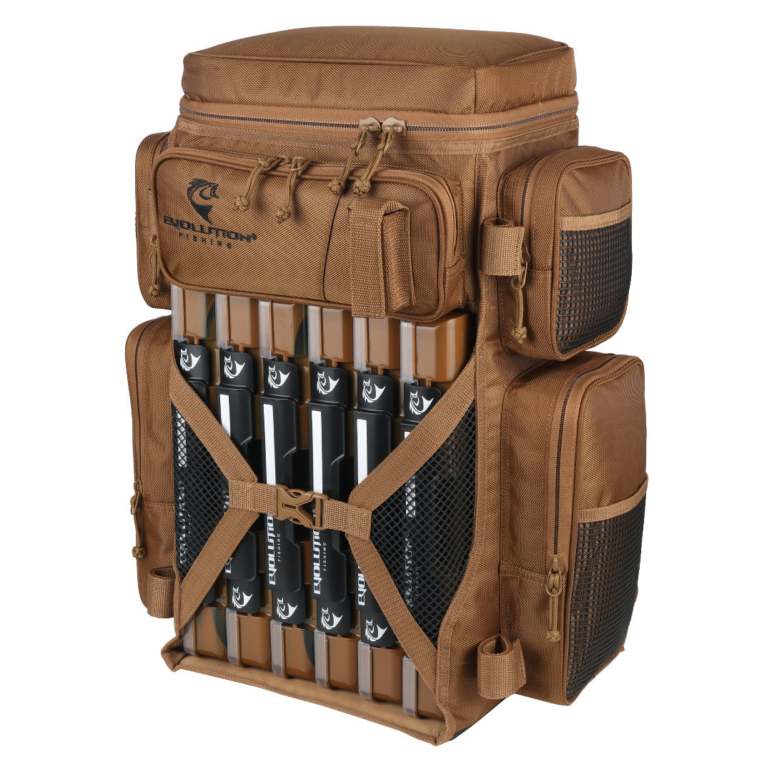 Evolution Outdoor Drift Series 3700 fishing tackle storage backpack