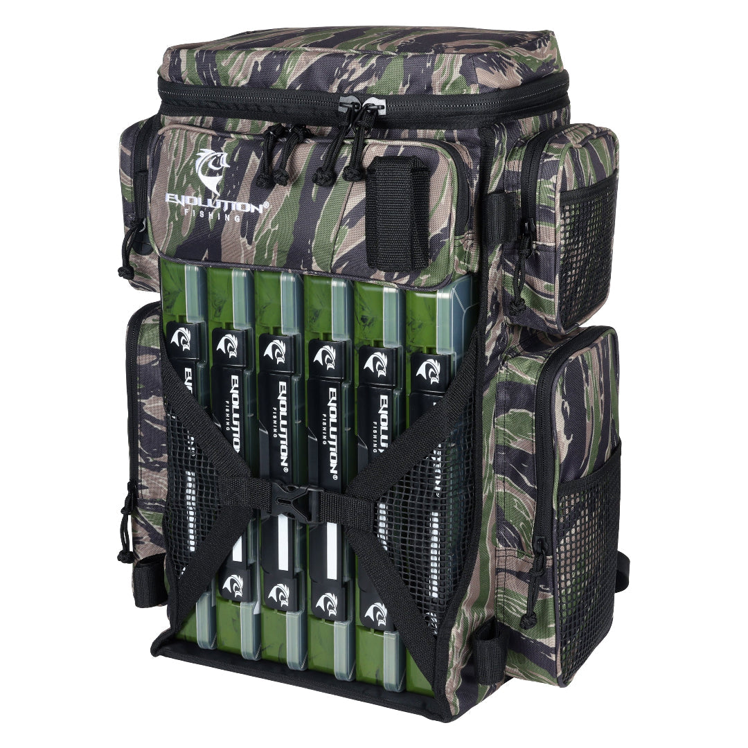 Evolution Outdoor Drift Series 3700 fishing tackle storage backpack