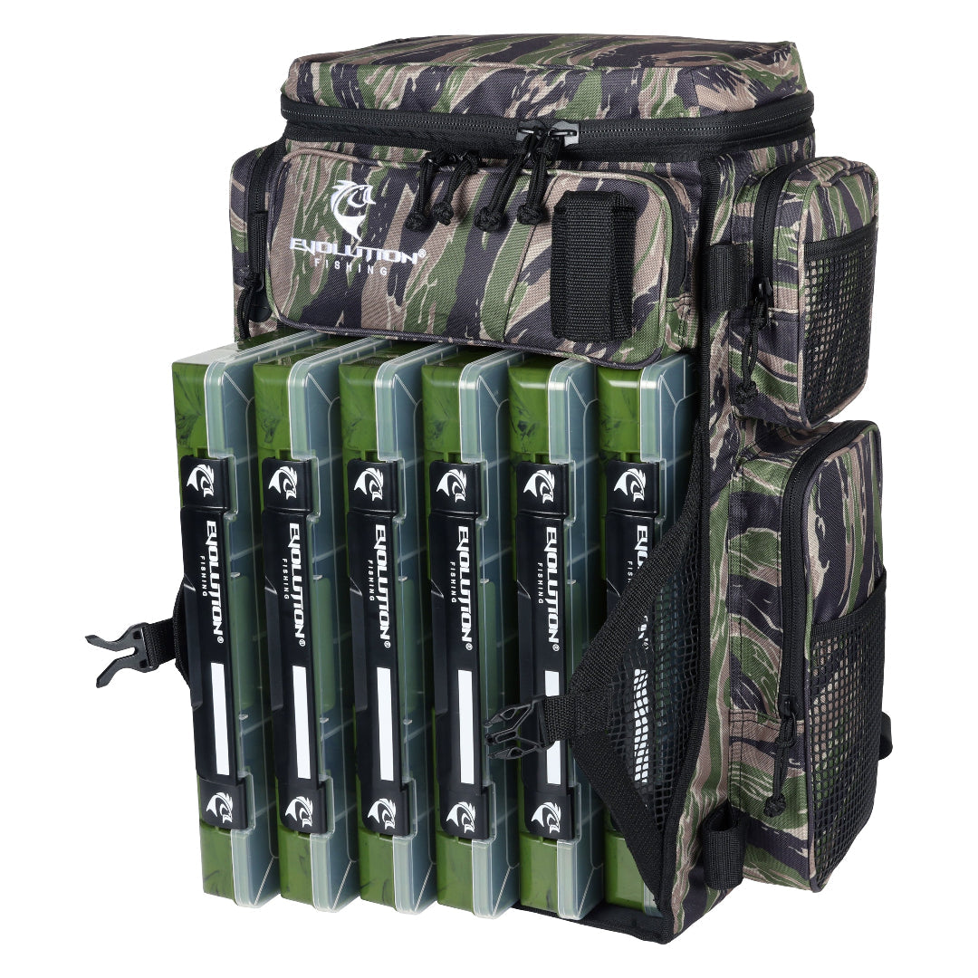 Evolution Outdoor Drift Series 3700 fishing tackle storage backpack