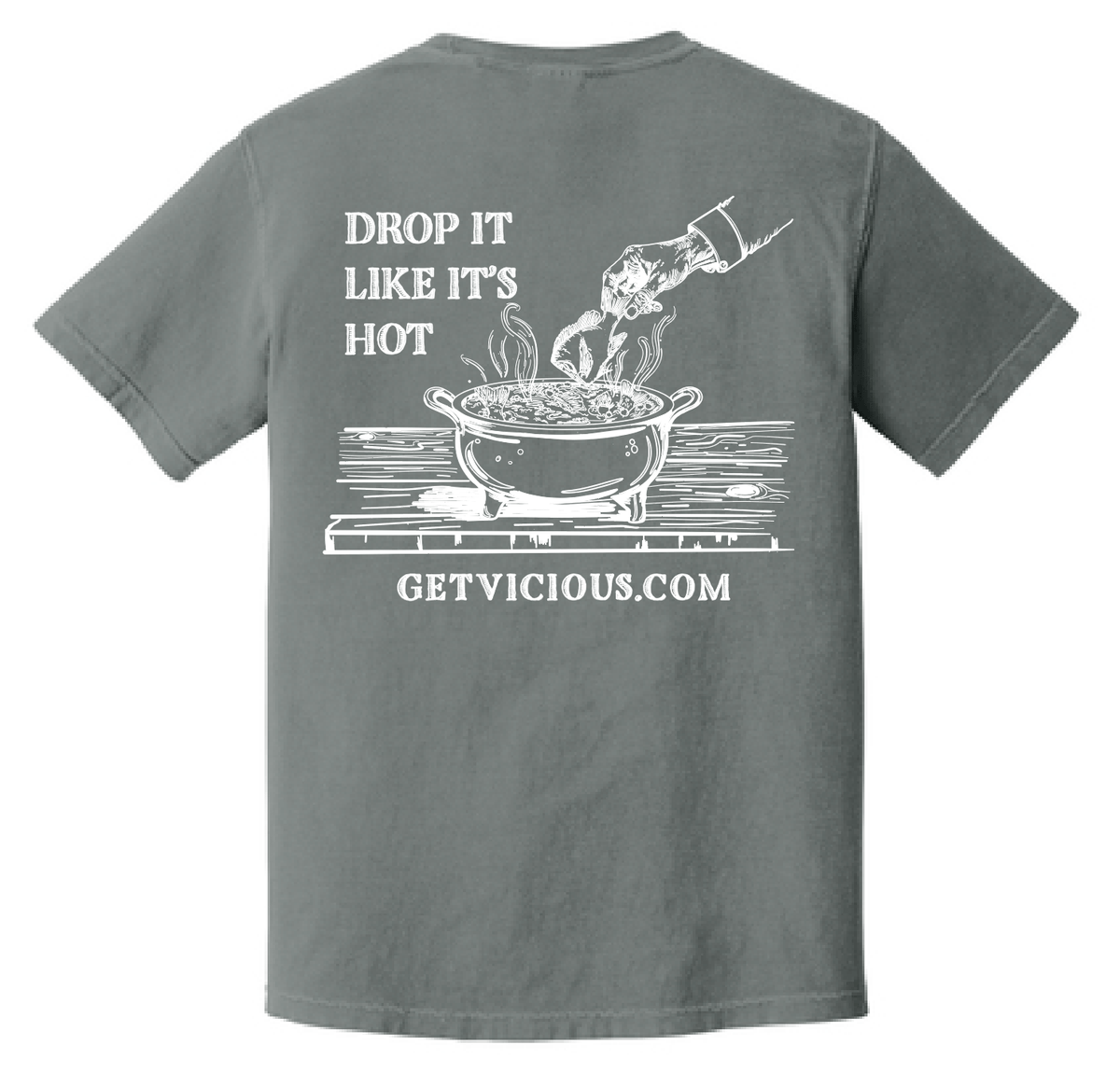 Apparel Drop It Like It's Hot Tee Graphite / S Drop It Like It's Hot Tee