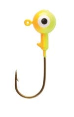 Baits Eagle Claw Ball Head Jig - 10 pack 1/16 oz. / Chartreuse / Orange Eagle Claw Ball Head Jig | Pescador Fishing Supply