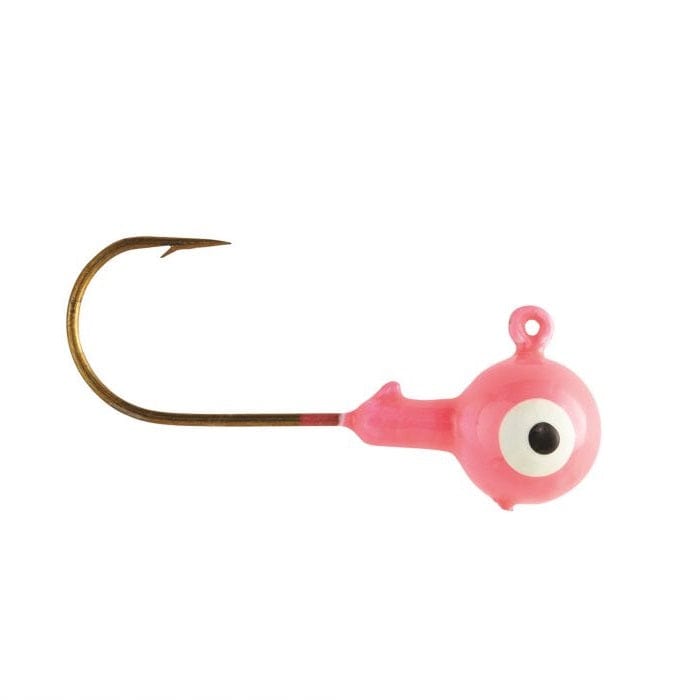 Baits Eagle Claw Ball Head Jig - 10 pack 1/16 oz. / Pink Eagle Claw Ball Head Jig | Pescador Fishing Supply