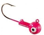 Baits Eagle Claw Ball Head Jig - 10 pack 1/16 oz. / Pink Eagle Claw Ball Head Jig | Pescador Fishing Supply