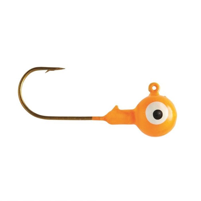 Baits Eagle Claw Ball Head Jig - 10 pack 1/32 oz. / Orange Eagle Claw Ball Head Jig | Pescador Fishing Supply