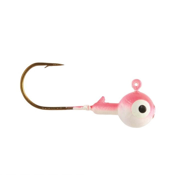 Baits Eagle Claw Ball Head Jig - 10 pack 1/4 oz. / Pink / Pearl Eagle Claw Ball Head Jig | Pescador Fishing Supply