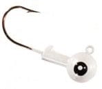 Baits Eagle Claw Ball Head Jig - 10 pack 1/8 oz. / White Eagle Claw Ball Head Jig | Pescador Fishing Supply