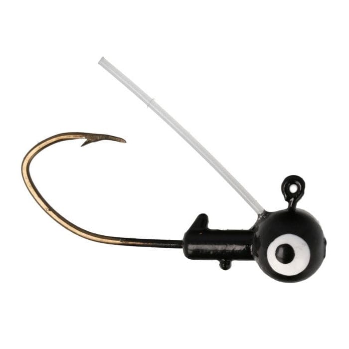 Baits Eagle Claw Pro-V Weedless Jig Black / 1/16 oz Eagle Claw Pro-V Weedless Jig - Pescador Fishing Supply