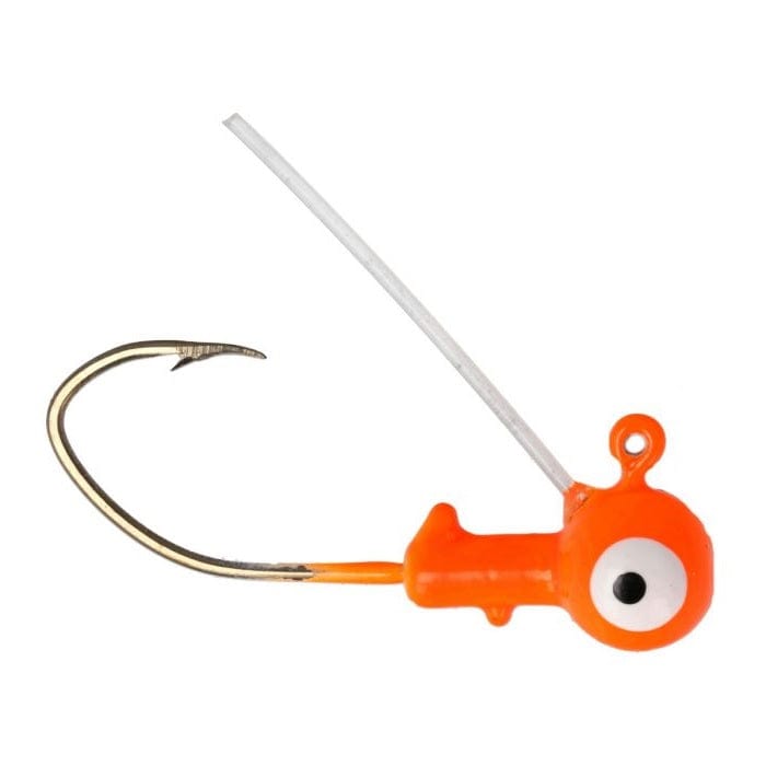 Baits Eagle Claw Pro-V Weedless Jig Orange / 1/16 oz Eagle Claw Pro-V Weedless Jig - Pescador Fishing Supply