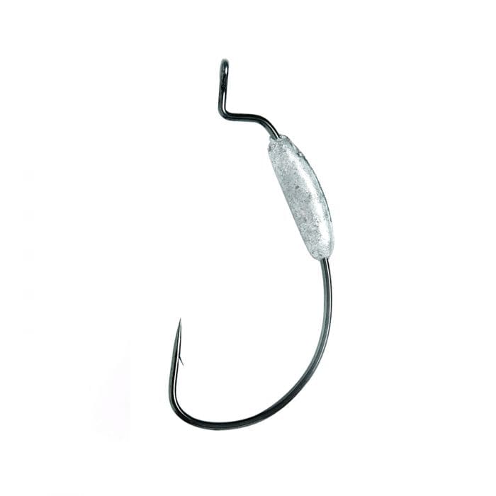 Terminal Eagle Claw Weighted EWG Hook Black Fishing Tackle - Eagle Claw Hooks | Pescador Fishing Supply