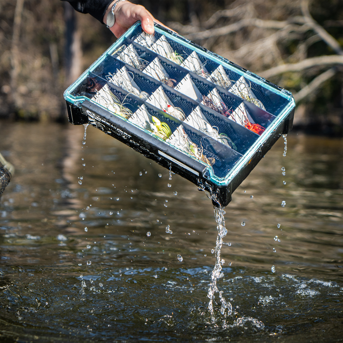 Tackle Boxes Evolution Fishing BallistiX HANGR 3.7D Tackle Tray Ballistix Hangr 3.7D Tackle Tray | Ultimate Lure Storage Solution