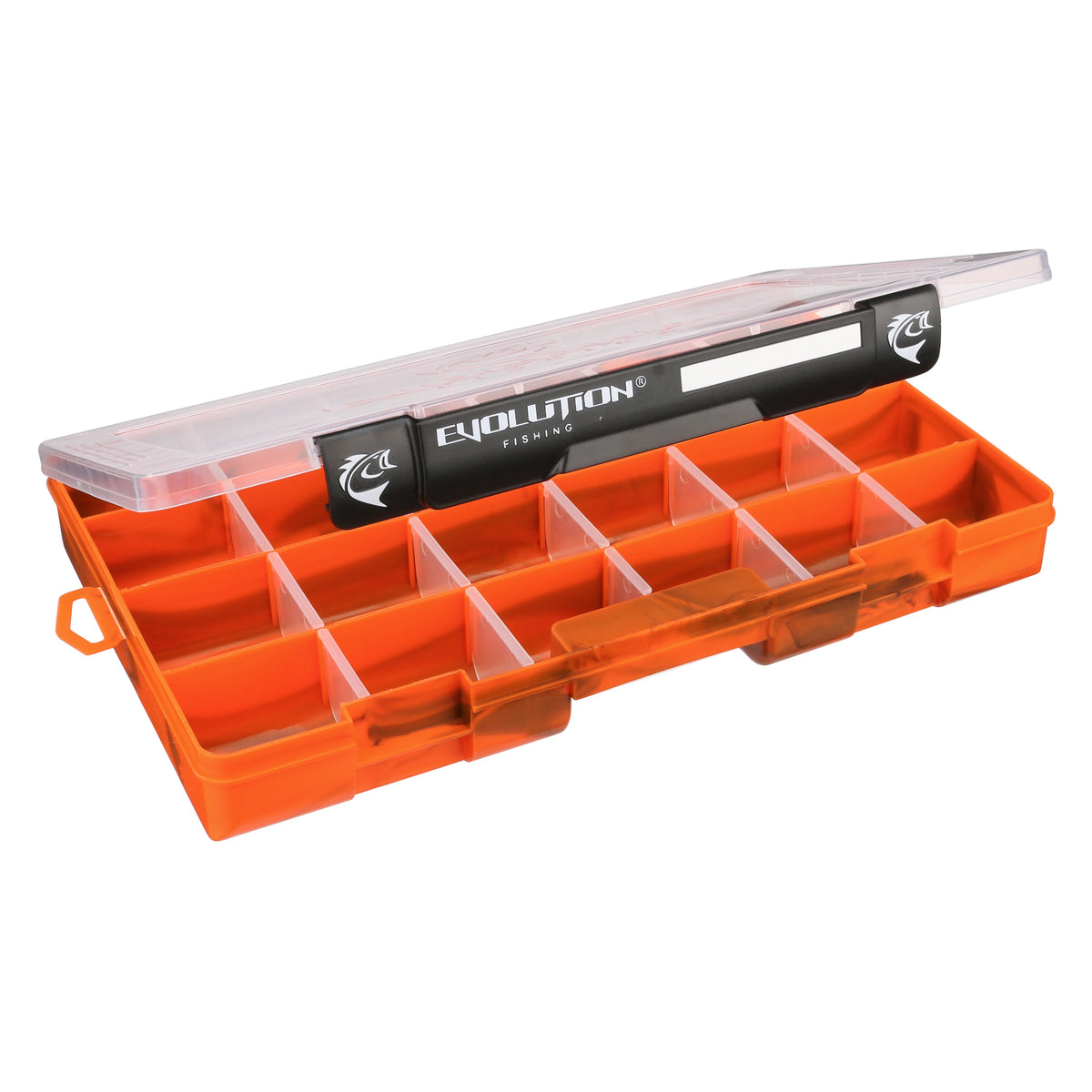 Tackle Boxes Evolution Fishing Drift Series 3700 Tackle Tray Orange / Single Drift Series 3700 Tackle Tray | Large Durable Lure Organizer