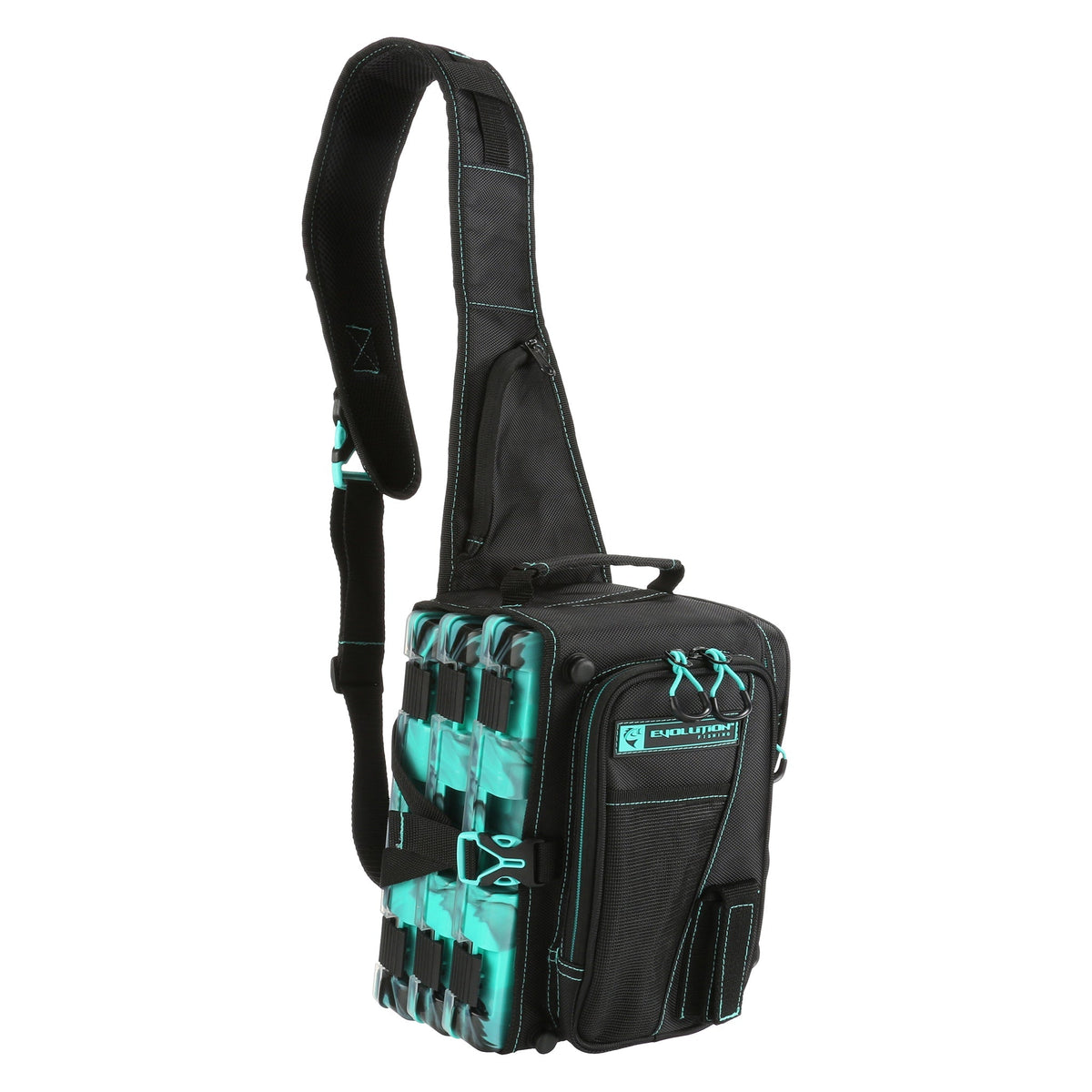 Tackle Backpack Evolution Fishing Drift Tackle Sling - Seafoam Drift Tackle Sling - Seafoam | Evolution Fishing Gear