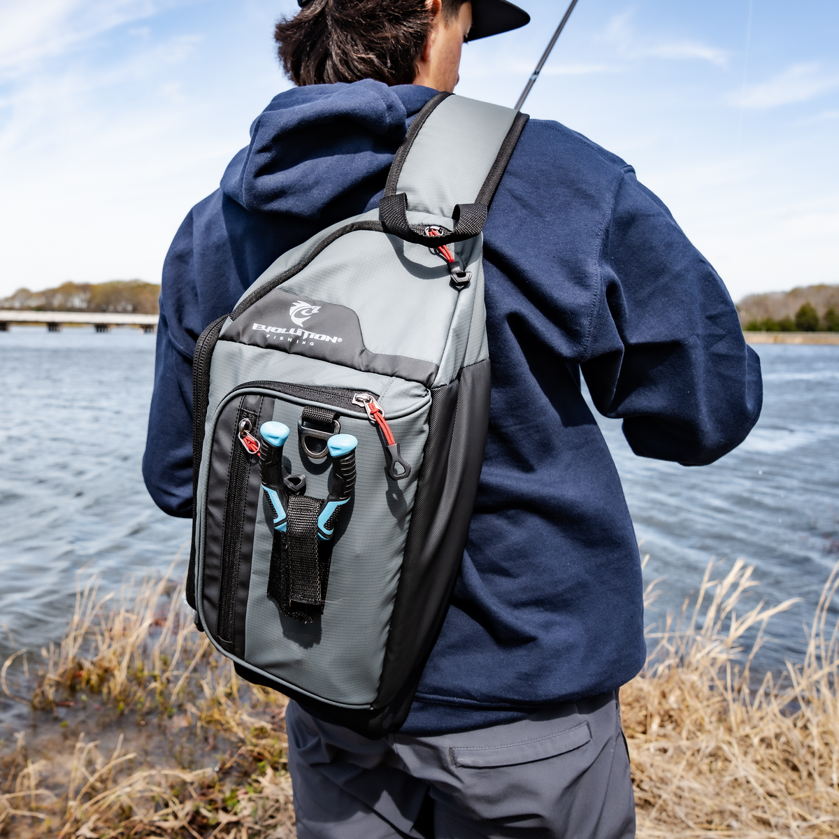 Tackle Backpack Evolution Fishing Largemouth 3.0 Sling Pack Largemouth 3.0 Sling Pack | Evolution Fishing Gear