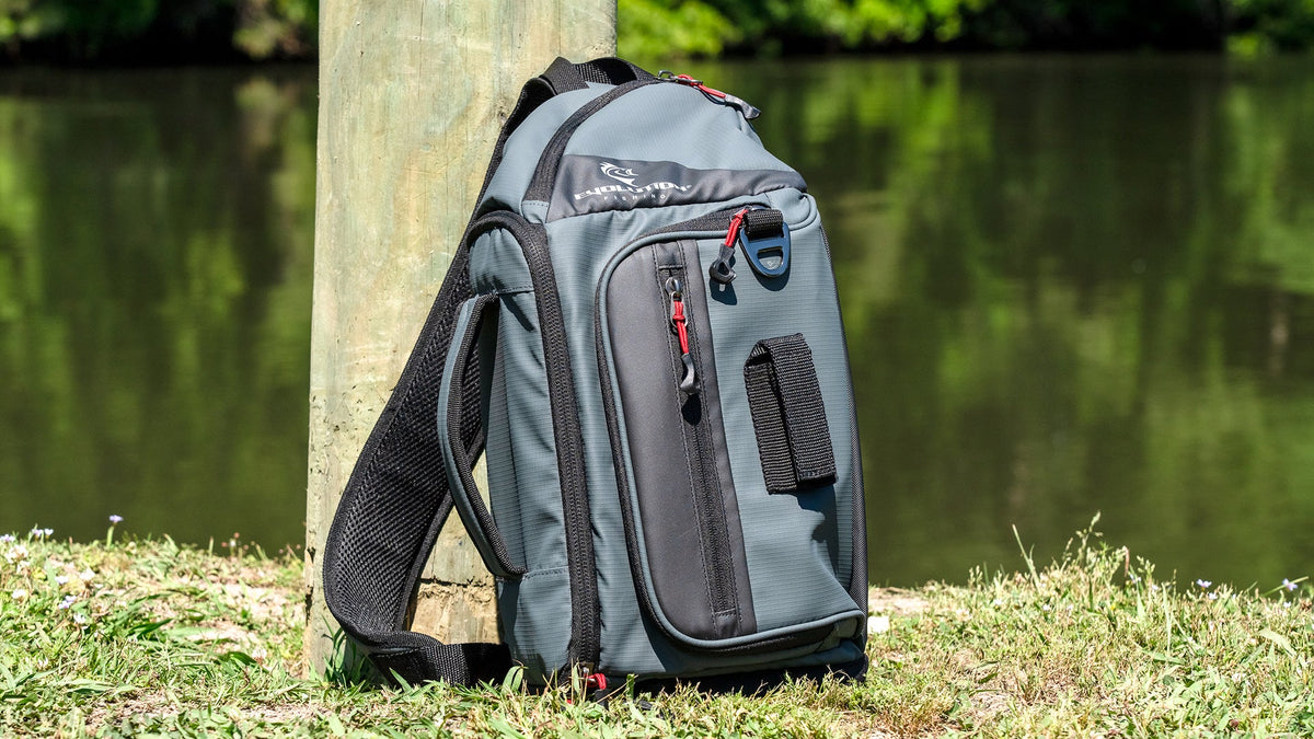 Tackle Backpack Evolution Fishing Largemouth 3.0 Sling Pack Largemouth 3.0 Sling Pack | Evolution Fishing Gear
