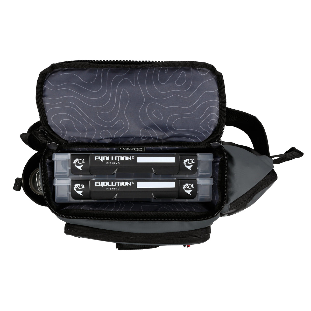 Tackle Backpack Evolution Fishing Largemouth 3.0 Sling Pack Largemouth 3.0 Sling Pack | Evolution Fishing Gear