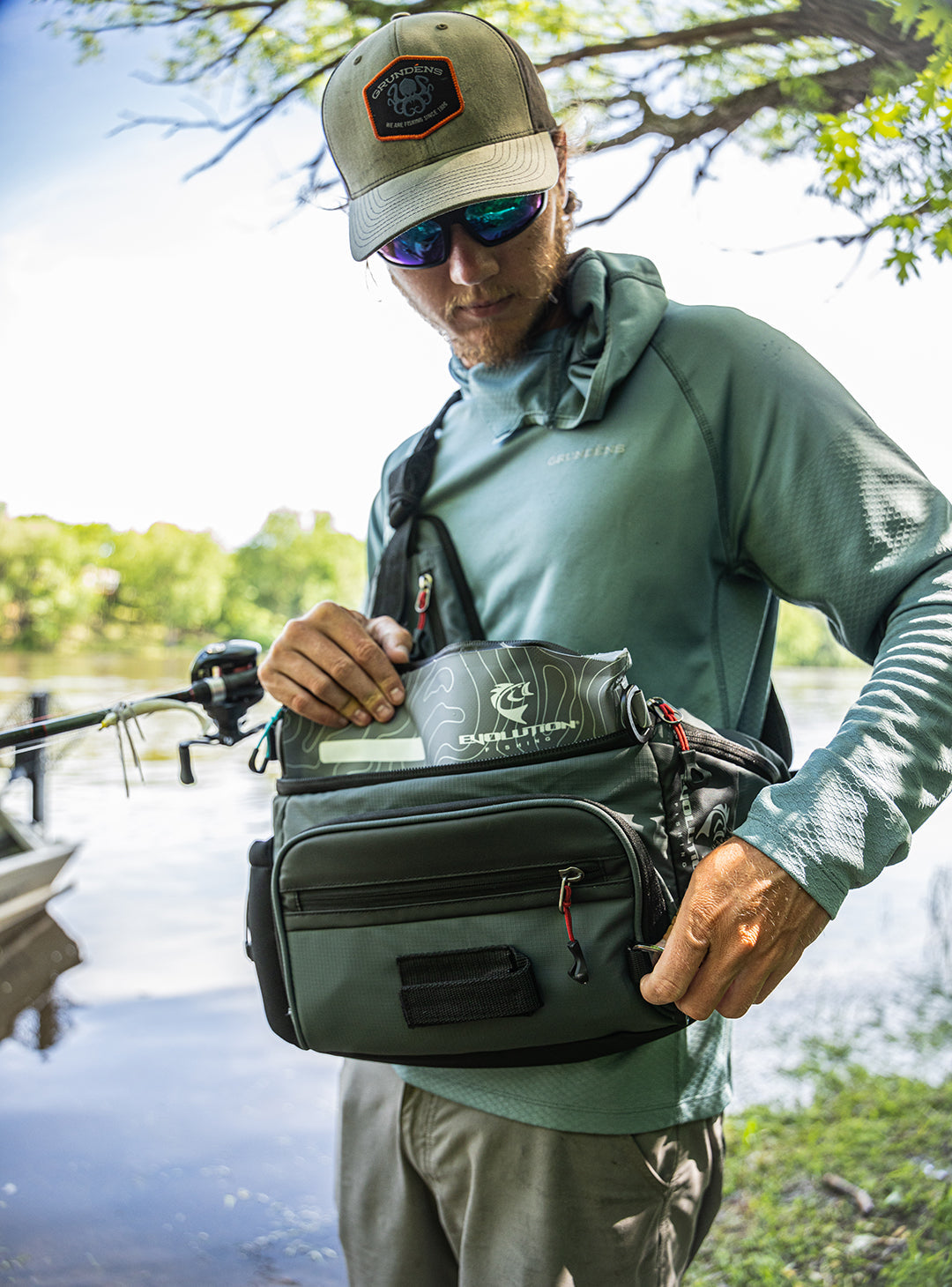 Evolution Fishing Largemouth 3.0 Sling Pack