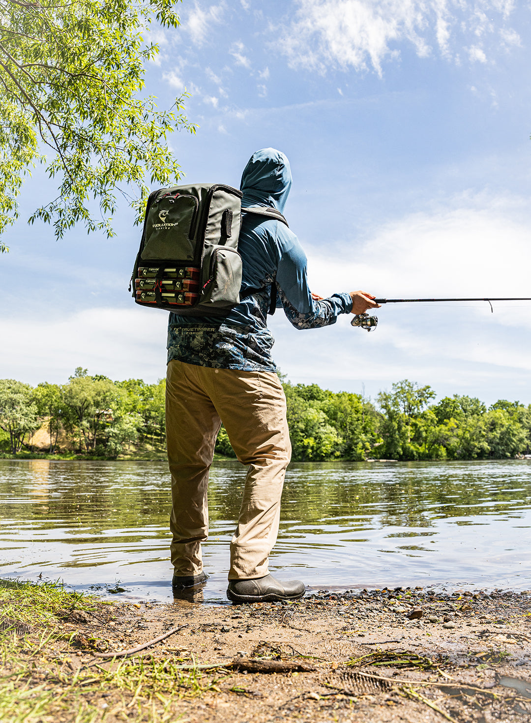 Evolution Fishing Largemouth 3.0 Tackle Backpack